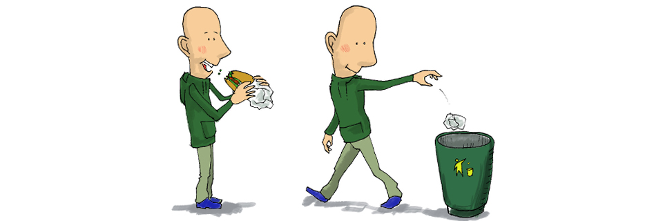 Drawing referring to the text